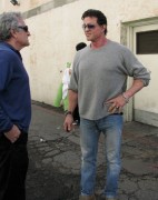 Сильвестр Сталлоне (Sylvester Stallone) walking to his car with a friend in Beverly Hills Feb 7th 2009 - 7xHQ F259eb207610109